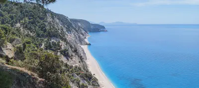 image from Egremni (or Egremnoi) Beach