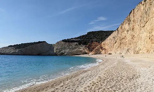 On the beach of Porto Katsiki