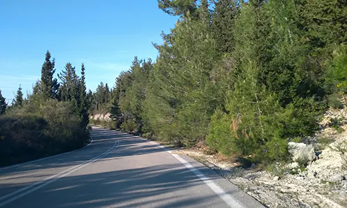 On the way back from Porto Katsiki Beach